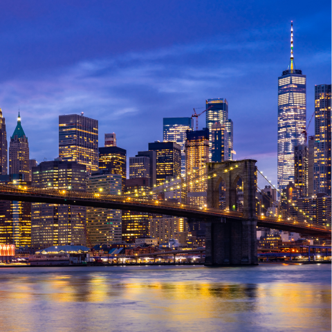 Billets Paris-New-York pour 2 pers. ou équivalent